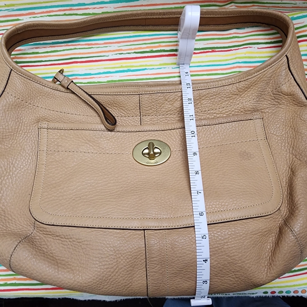 Coach Ergo Pebbled Leather XL 11613 - Picture 4 of 15